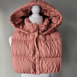Lululemon NWT Down Insulated Hood LW9DWYS, One Size, Color Pink Savannah